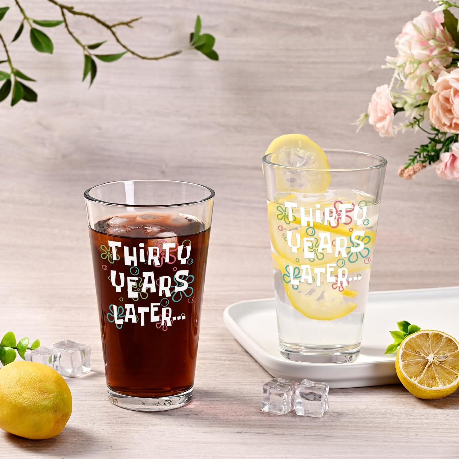 Futtumy 30th Birthday Gifts for Men, 17 OZ Thirty Years Later Beer Glass, 30 Year Old Birthday Gifts for Men Him Dad Father Husband Brother Boyfriend Uncle Women Wife, Gift for 30th Birthday Christmas - Image 5