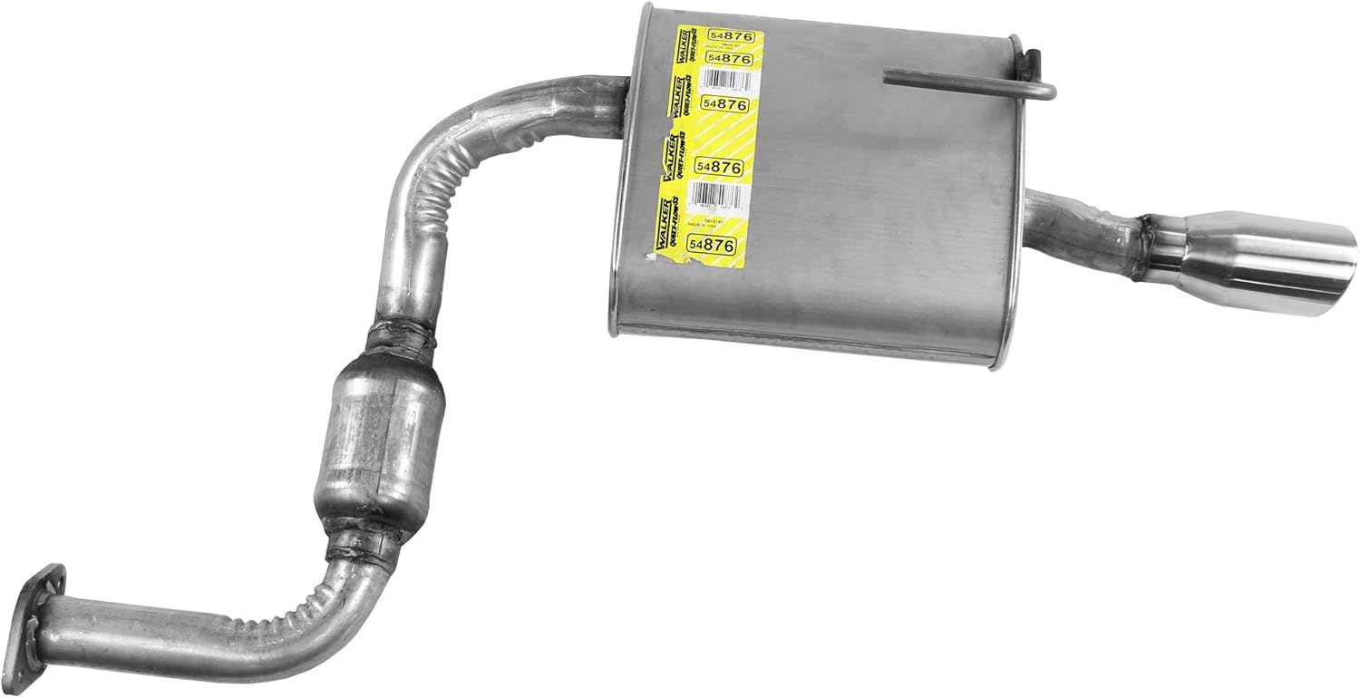 Walker Quiet-Flow SS 54876 Direct Fit Exhaust Muffler Assembly 3" Outlet (OD) for Nissan Maxima