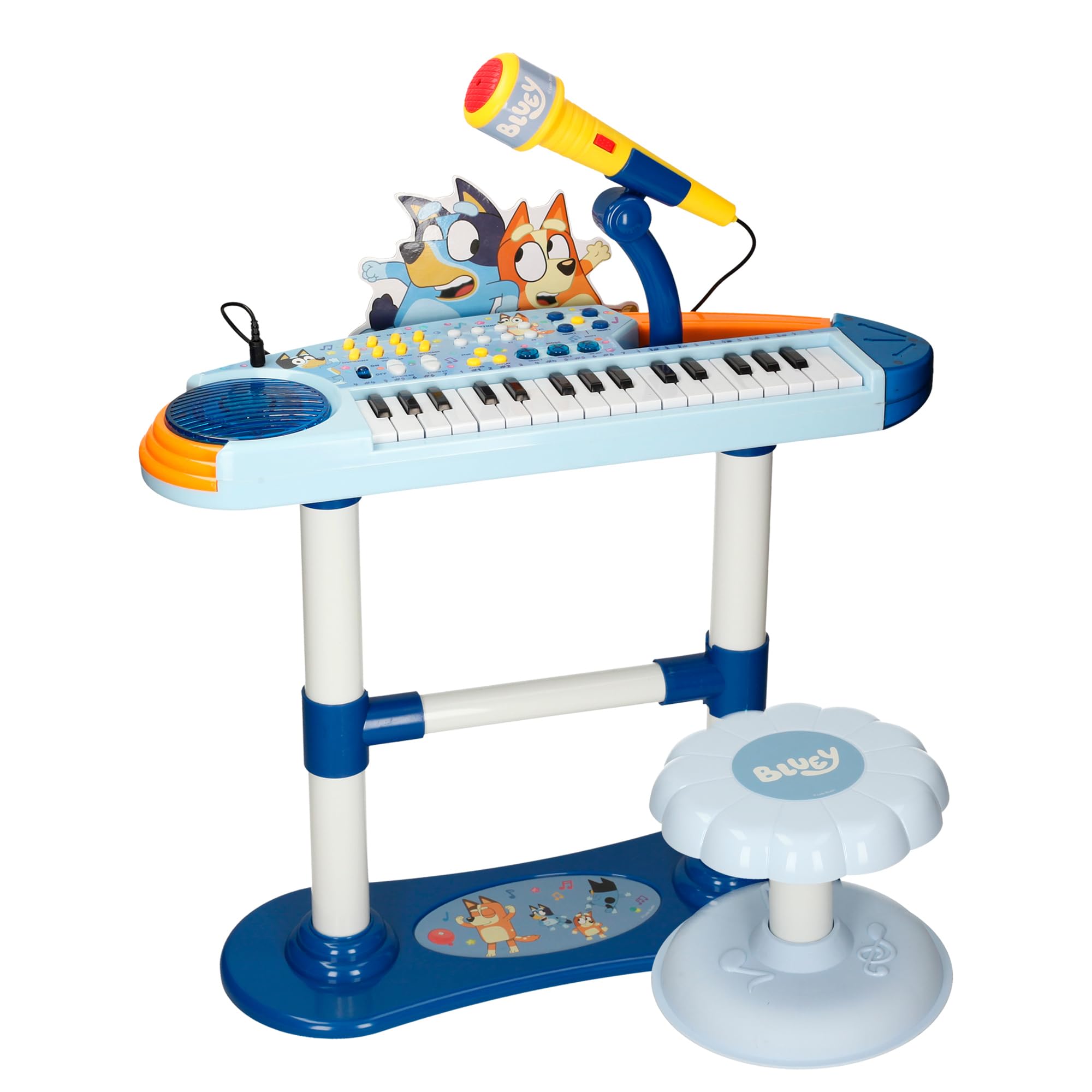 Organo con pie y banqueta Bluey (REIG 2448)