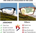 JOSCHOO Computer Reading Glasses for Women and Men 6 Pack Blue Light Blocking Spring Hinge Readers