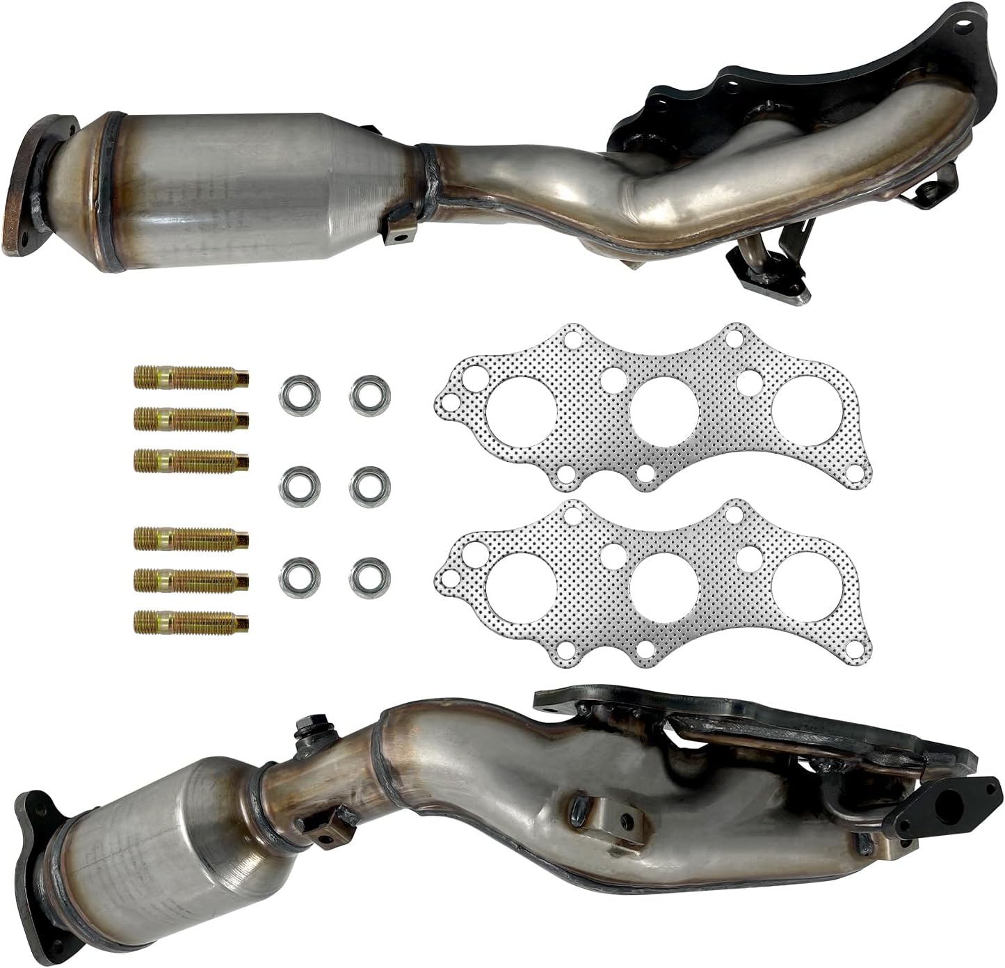 Front Left And Right Manifold Catalytic Converter Fits For 2013-2023 Toyota 4Runner & 2013-2014 FJ Cruiser 4.0L 674-305 674-304 641516 641515 16682 16683