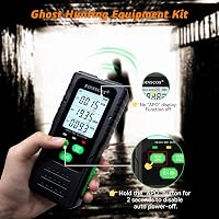 RDINSCOS EMF mérő elektromágneses sugárzás detektor kézi EF/MF/RF 8