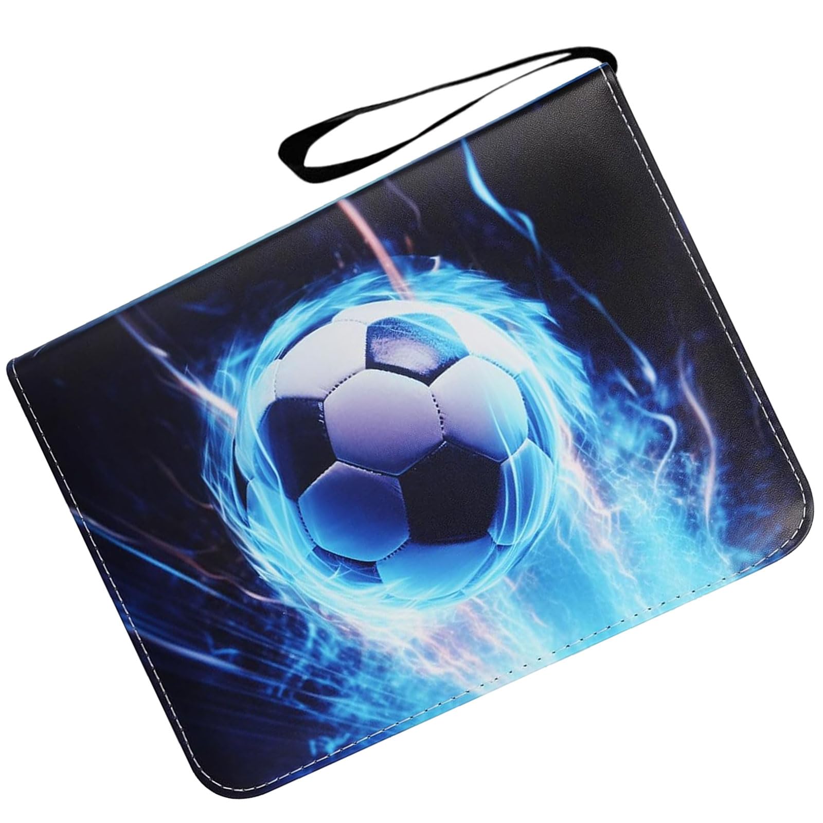 Álbum de tarjetas de fútbol de 50 páginas portapapeles coleccionista