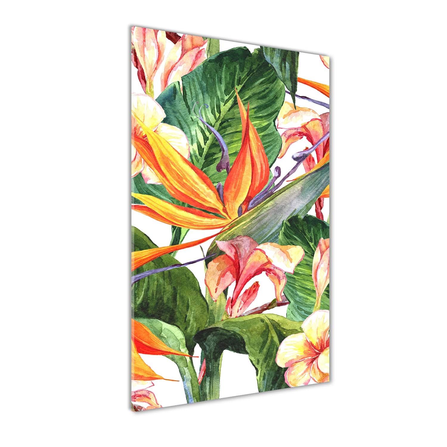 Tableaux pour la Mur de Salon : Déco Mural Acrylique Motif Hawaïen