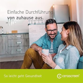 Cerascreen® Cortisol Test Kit – Cortisol Mirror Quick & Easy With Self-test at Home * * * Certified Laboratory Detailed Result Report