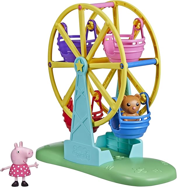 Peppa Pig F25125L1 Pep Peppas Ferris Wheel Ride Playset,107.95 x 10.984 x 273.05 millimeters