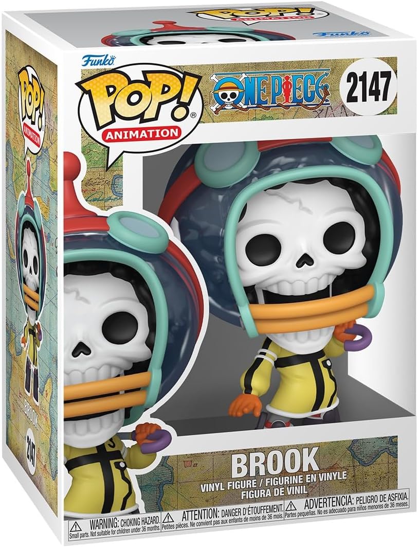 Funko Pop! Animation: One Piece - Brook - Egg Arc - Collectable Vinyl Figure - Gift Idea - Official Merchandise - Toys for Kids & Adults - Anime Fans - Model Figure for Collectors and Display