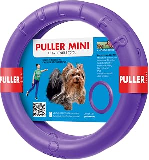 Puller Dog Toys Outdoor - fetch, tug and frisbee for small to large dogs - best for yard play and gifts