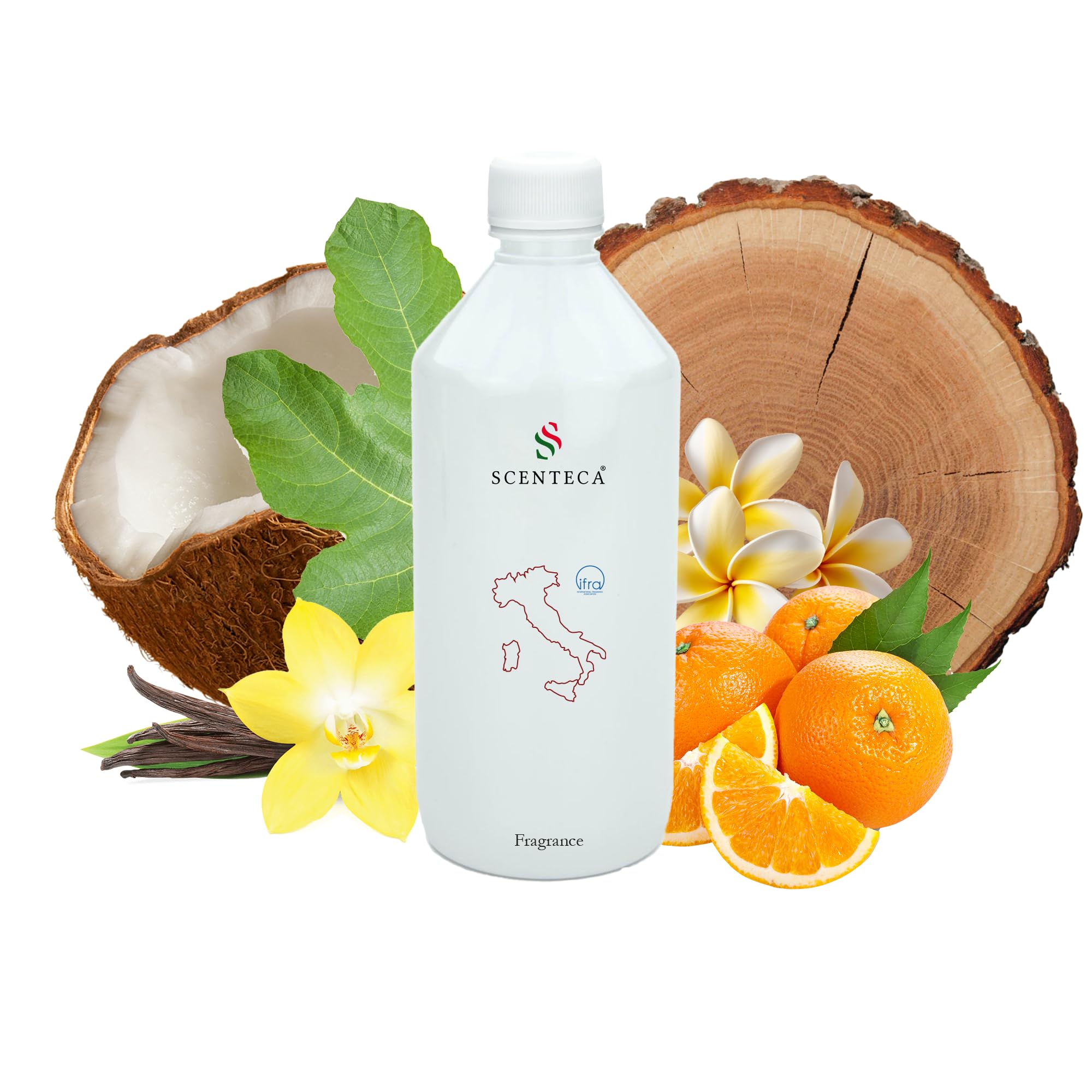 Ricarica per diffusori a nebulizzazione fragranza 50 Special, profumo ambiente con oli essenziali di arancio dolce di sicilia, limone e lavanda, per casa e ufficio, 250 ml