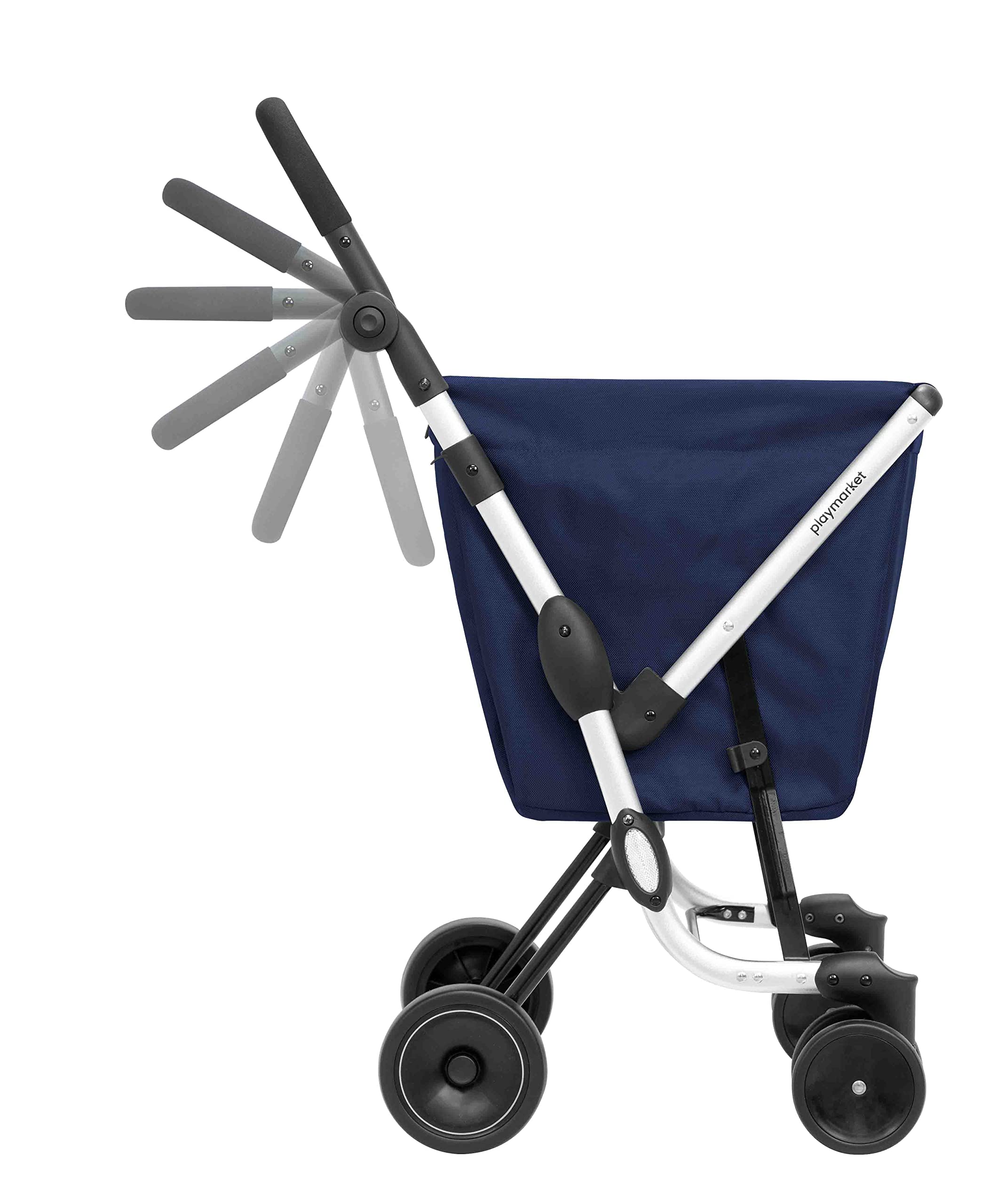 Playmarket Carro de la Compra We Go Basic, 97 cm, 50 Litros, Color Azul (Navy)