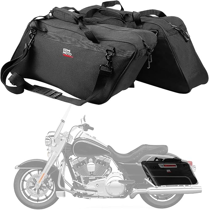 Street Glide Saddlebags Liner Bag, 1 Pairs of Motorcycle Hard Saddle