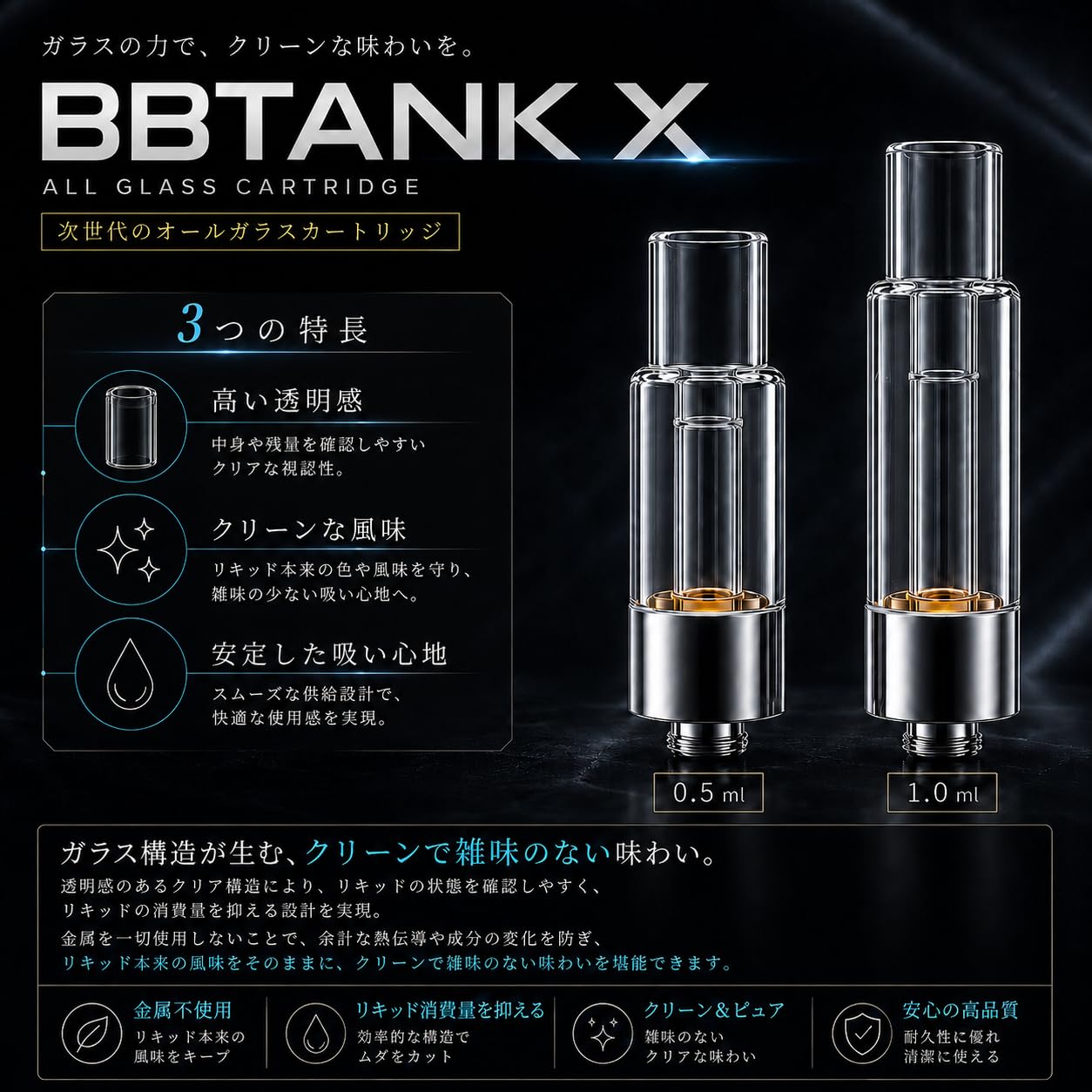 Amazon | 【マンゴー】H4CBH リキッド 510規格 MangoKush 高級