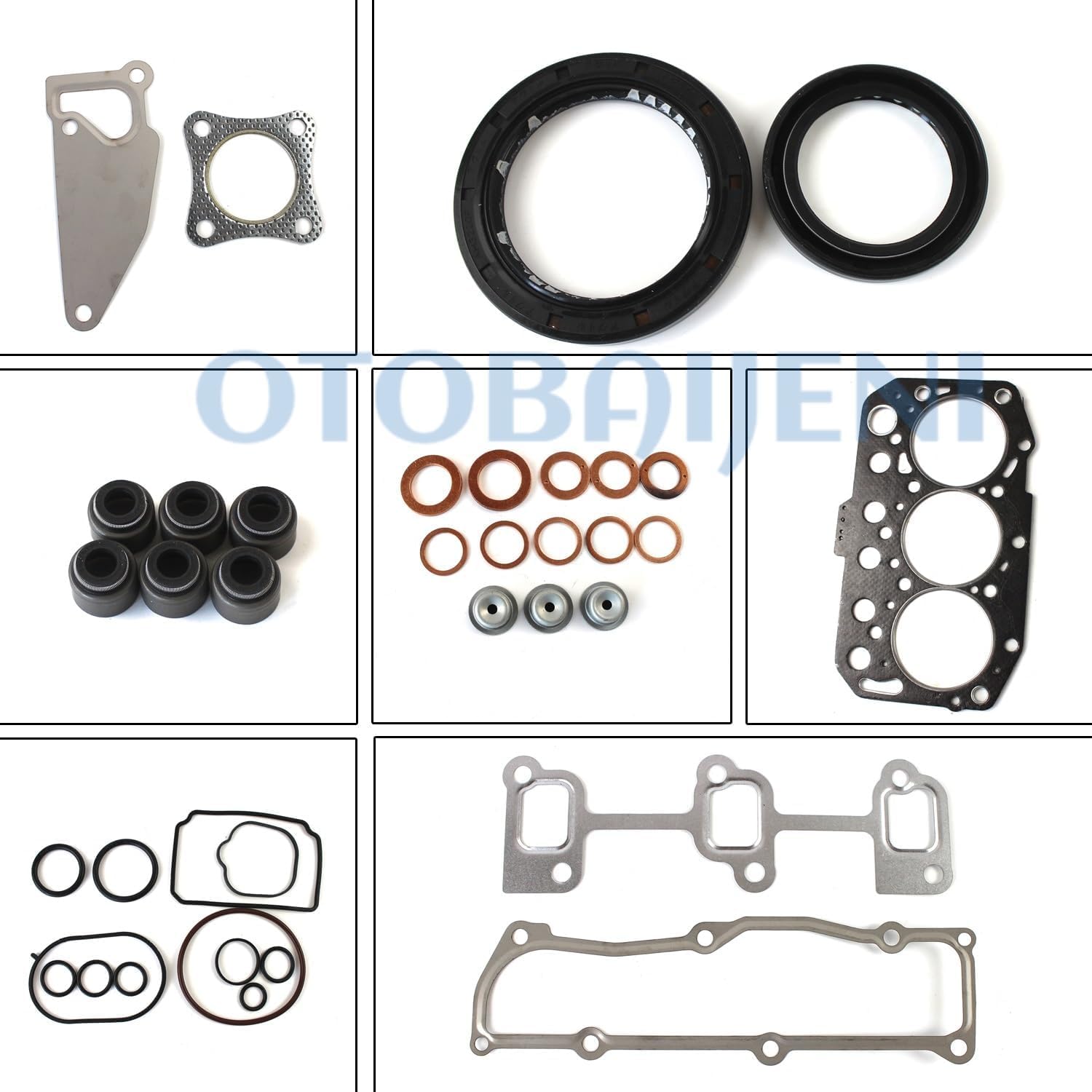 3TNM74 Complete Cylinder Head Assy with Gasket Set Fit for Yanmar Engine 3TNM74 3TNV74 3TNM72 SCT1 SA221 Tractor Engine Rebuild Parts 119517-11740 11951711740
