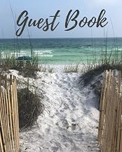 Beach Vacation Rental Guest Book: A Welcome Guest Book for Visitor Sign-ins and Reviews - Coastal & Beach Vacation Rentals, VRBOs, Airbnbs, and more!