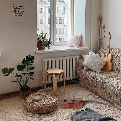 Miniatura 8 de EXCEART 1 guitarra acústica popular para principiantes, estilo vintage, instrumento musical nítido para amigos, familia y cómodo de tocar