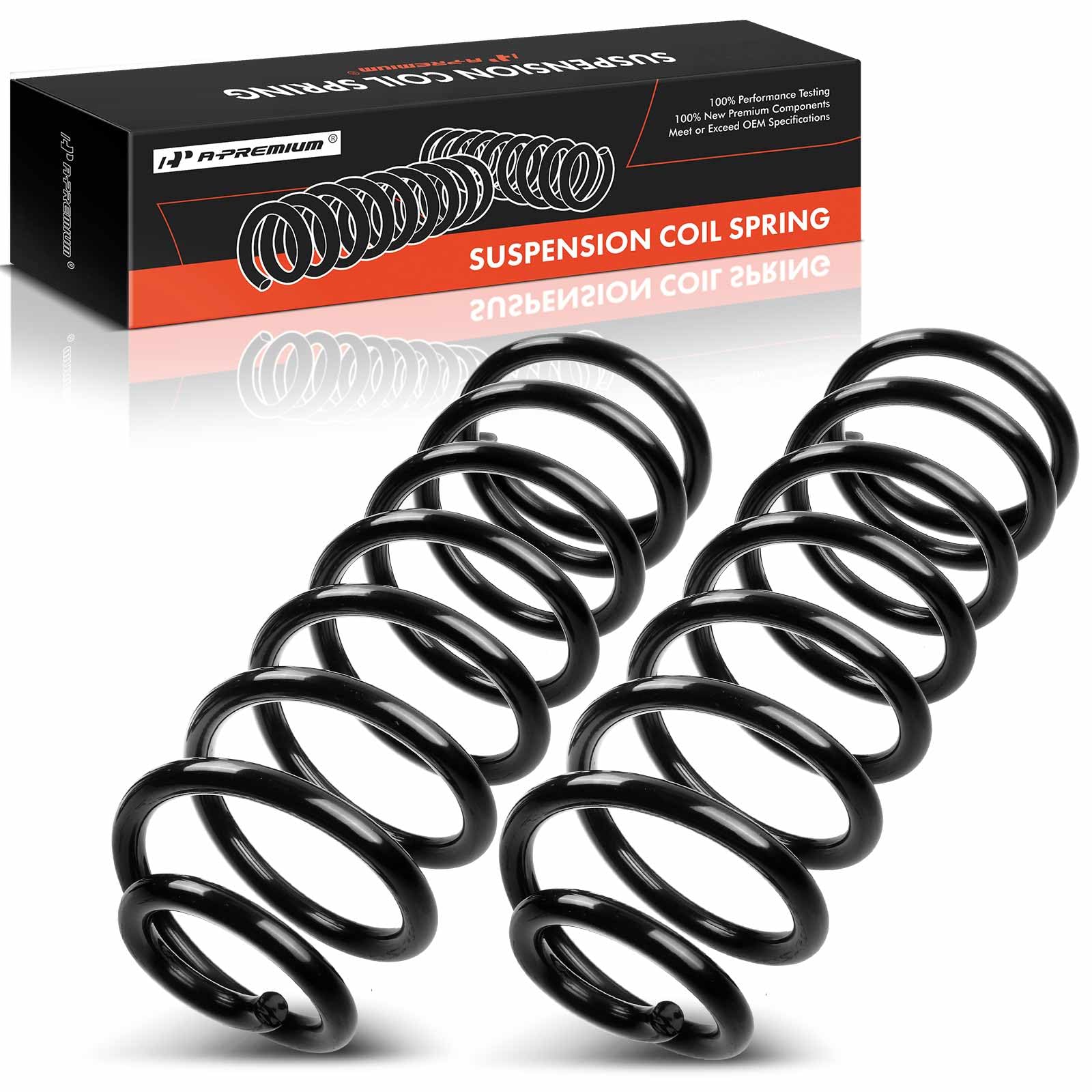 Amazon.com: A-Premium 2Pcs Rear Suspension Coil Spring Set Amazon.com: A-Premium 2Pcs Rear Suspension Coil Spring Set