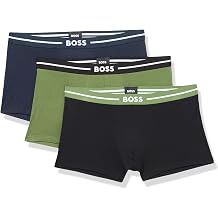 BOSS Men's 3-pack Bold Logo Trunks