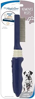 Four Paws Magic Coat Lighted Flea Comb for Dogs