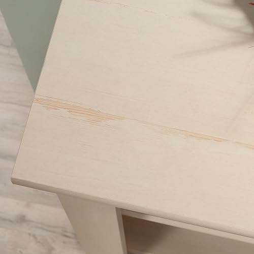 Miniatura 7 de Sauder Harbor View LibraryBook Shelf, L 27.21" x W 17.48" x H 72.24", Acabado blanco envejecido