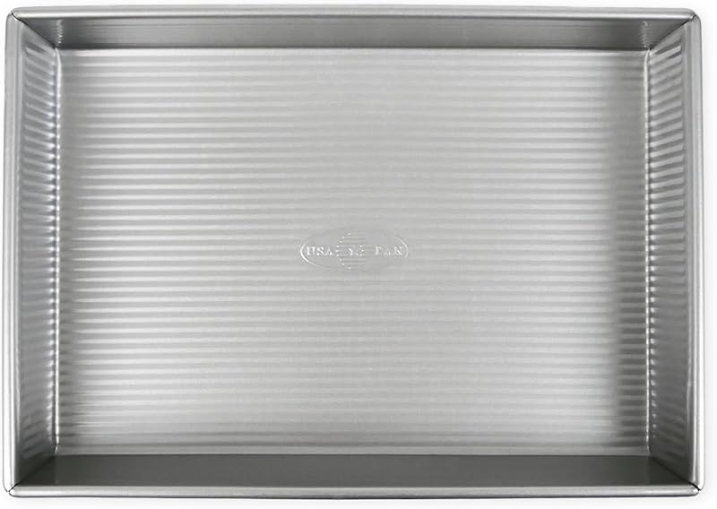 Molde para pasteles rectangular antiadherente para hornear, 9 x 13 pulgadas