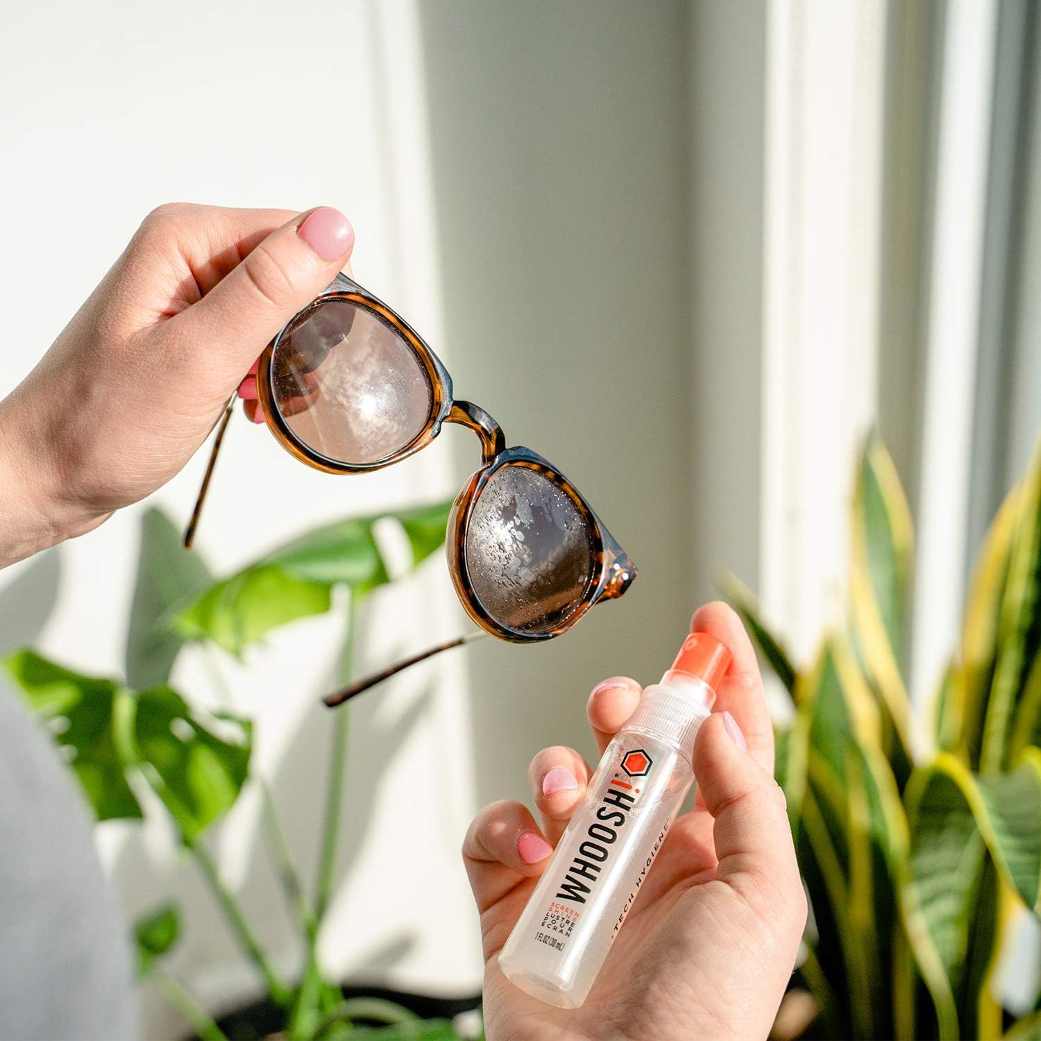 WHOOSH! Screen Cleaner Spray & Microfiber Cloths Bundle | 16.9, 3.4 & 1 fl oz + 1 Microfiber Cloth (14x14) + 2 Microfiber Cloths (6x6)