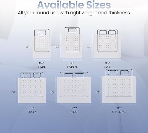 Miniatura 125 de Utopia Bedding - Edredón acolchado con presillas en las esquinas, costuras en caja, relleno alternativo, tamaño individual (beige)