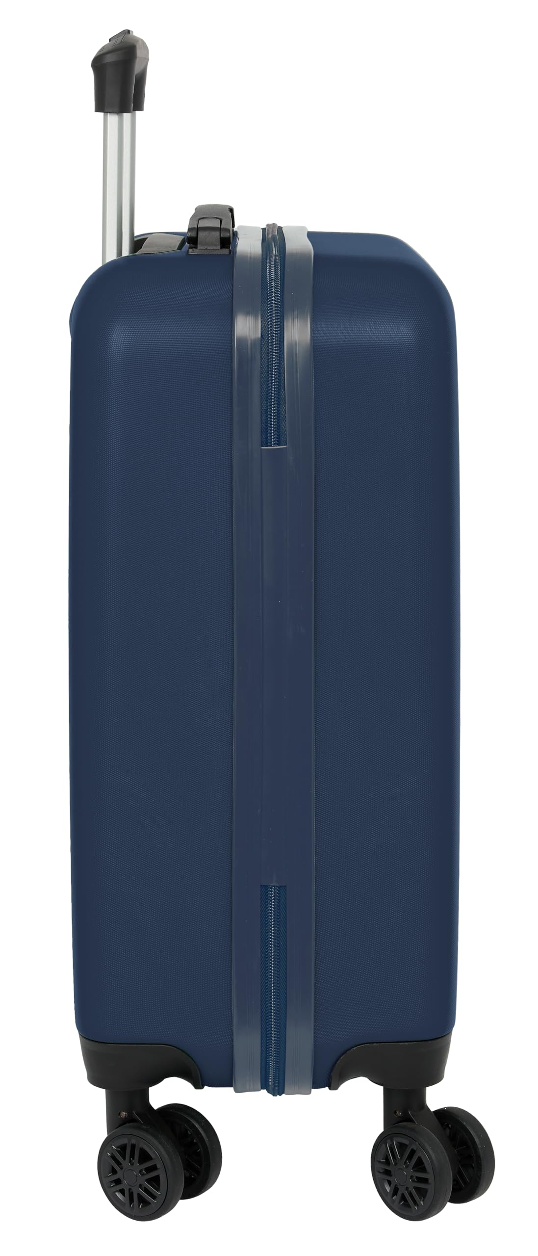 EL OCA CLASSIC - Trolley da cabina 20 pollici, valigia con ruote, lucchetto di sicurezza, valigia leggera, 34,5 x 20 x 55 cm, colore blu marino, Blu navy, Estándar, Casual