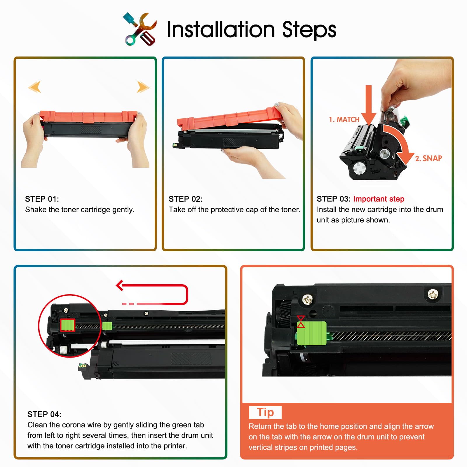 TN248XL TN248 MFC-L3760CDW Toner 5-Pack Kompatible für Brother MFC-L3740CDW TN-248 TN-248XL DCP-L3560CDW DCP-L3520CDW DCP-L3520CDWE MFC-L3740CDWE MFC-L8390CDW HL-L3240CDW HL-L3220CWE TN-248CMYK