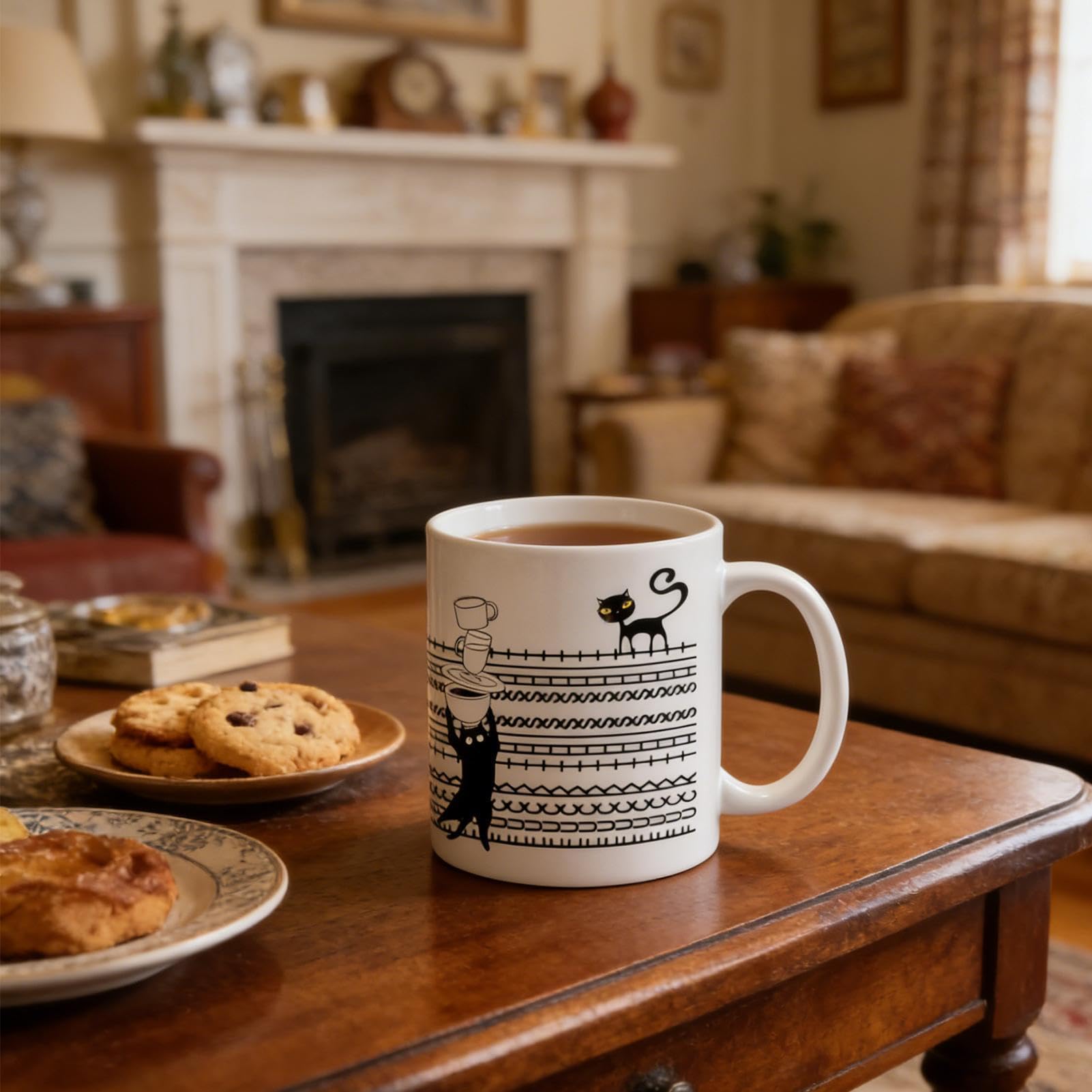 Pocillos de café sarcásticos 350ml taza de cerámica con mensaje secreto | Mug para bebidas para bebidas calientes y frías, oficina en casa, reuniones familiares, , compañeros, mujeres y hombres