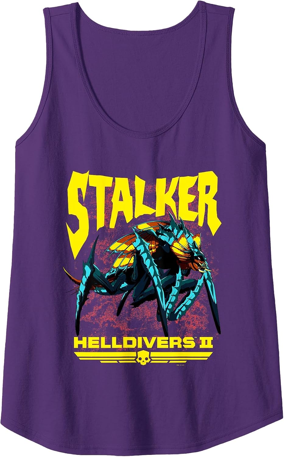 Helldivers 2 Sony PlayStation Video Game Stalker Terminid Tank Top