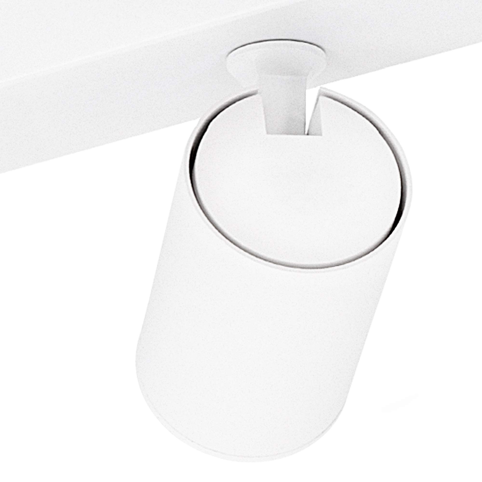 TENJO Deckenstrahler 3 flammig weiß LED GU10 2W warmweiß drehbar schwenkbar 230V