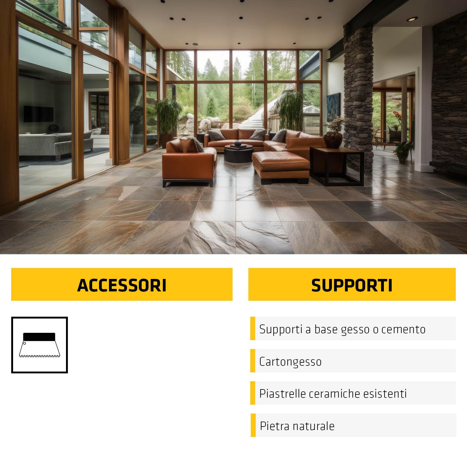 SIKA - Adesivo per piastrelle e pietre - SikaCeram 255 StarFlex LD, Bianco - Top di gamma per pavimenti riscaldanti e piscine - Flessibilità estrema e resistenza totale - 25kg