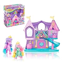 MAGIC PONYS Scuola di Magia Playset – Grande Castello Giocattolo con 2 Pony Esclusivi