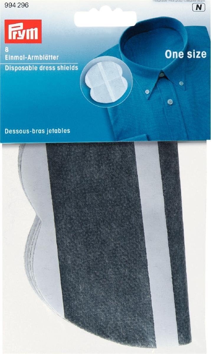 Disposable Armpit Pads, White by Prym Originals