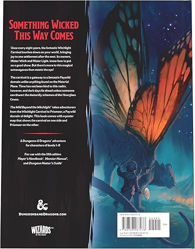 Vista 2 de Dungeons & Dragons The Wild Beyond The Witchlight: A Feywild Adventure Book