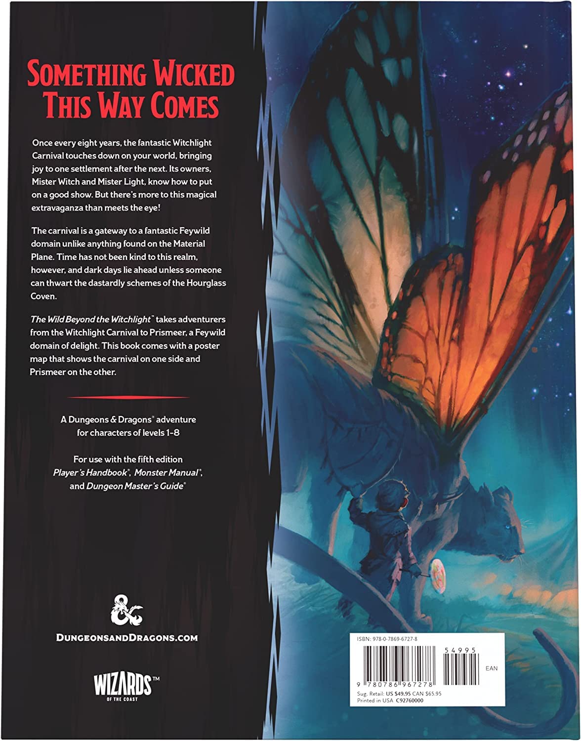 The Wild Beyond the Witchlight: A Feywild Adventure (Dungeons & Dragons Book)