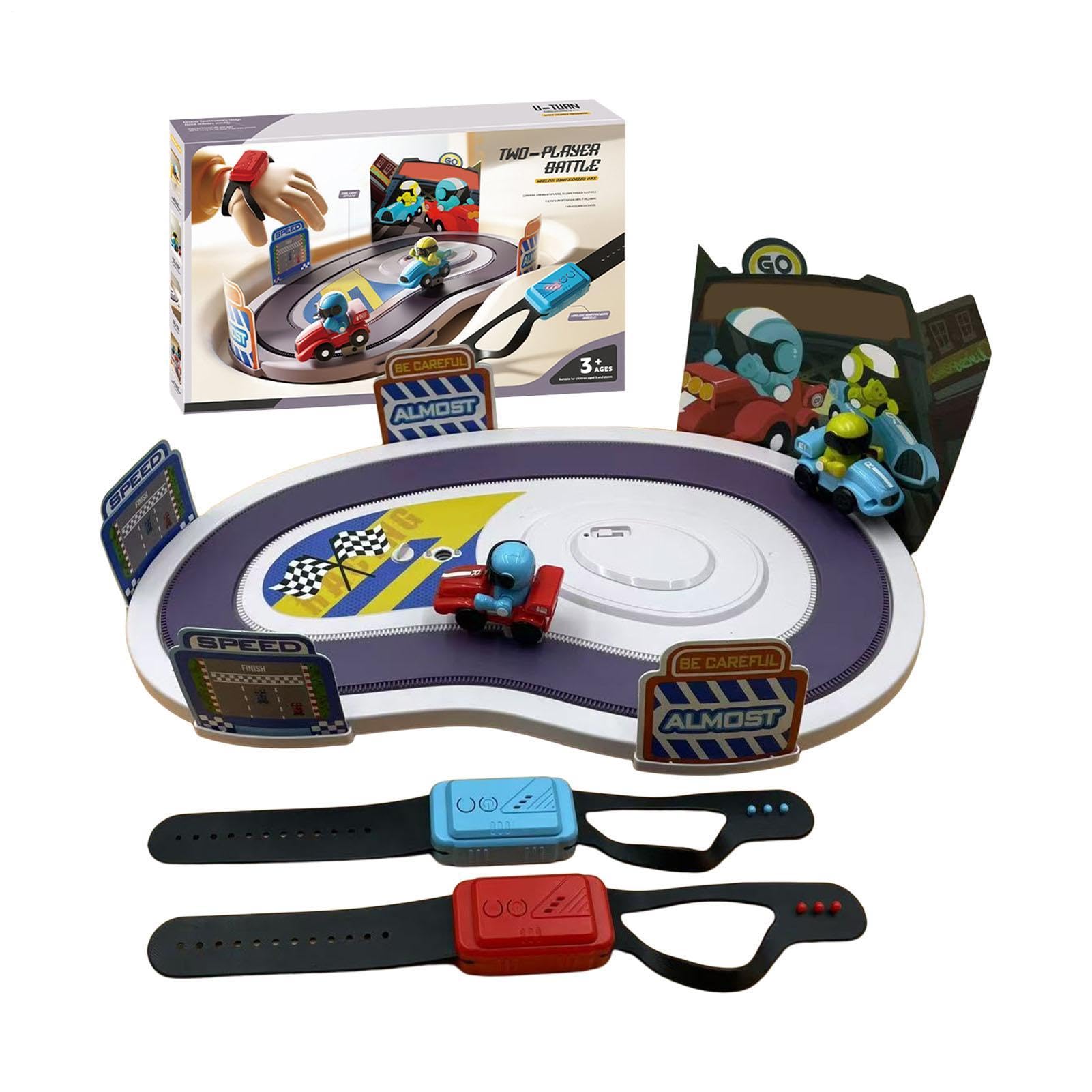 Juego De Mesa con Carreras Y Sensor De Movimiento Juguete Interactivo para | Juguete Movimiento Pista Para Niños De 3+ Años Y Adultos De Cumpleaños