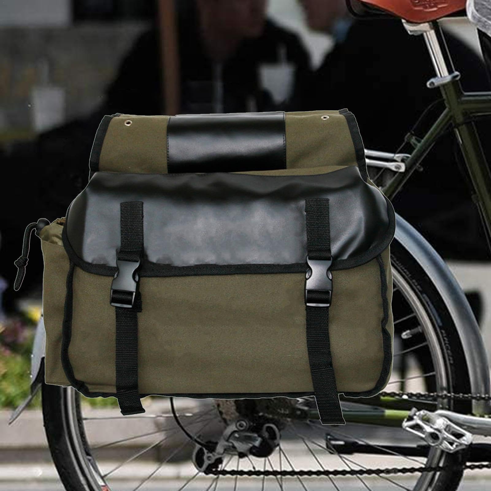 Borsa Da Sella Per Bicicletta Impermeabile - In Tela Resistente, Per Attrezzi E Oggetti Personali, Adatta A Bici, Scooter E Tour