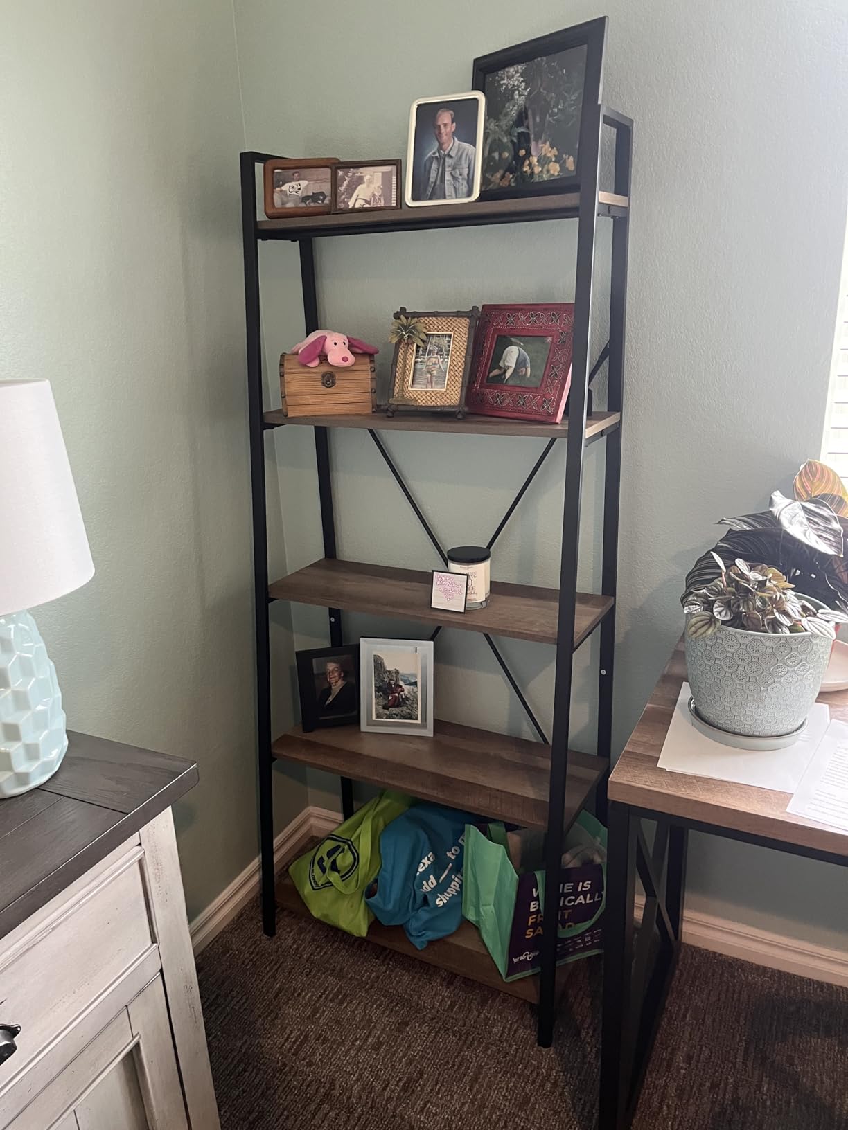 BON AUGURE 5-Tier Ladder Bookcase customer photo