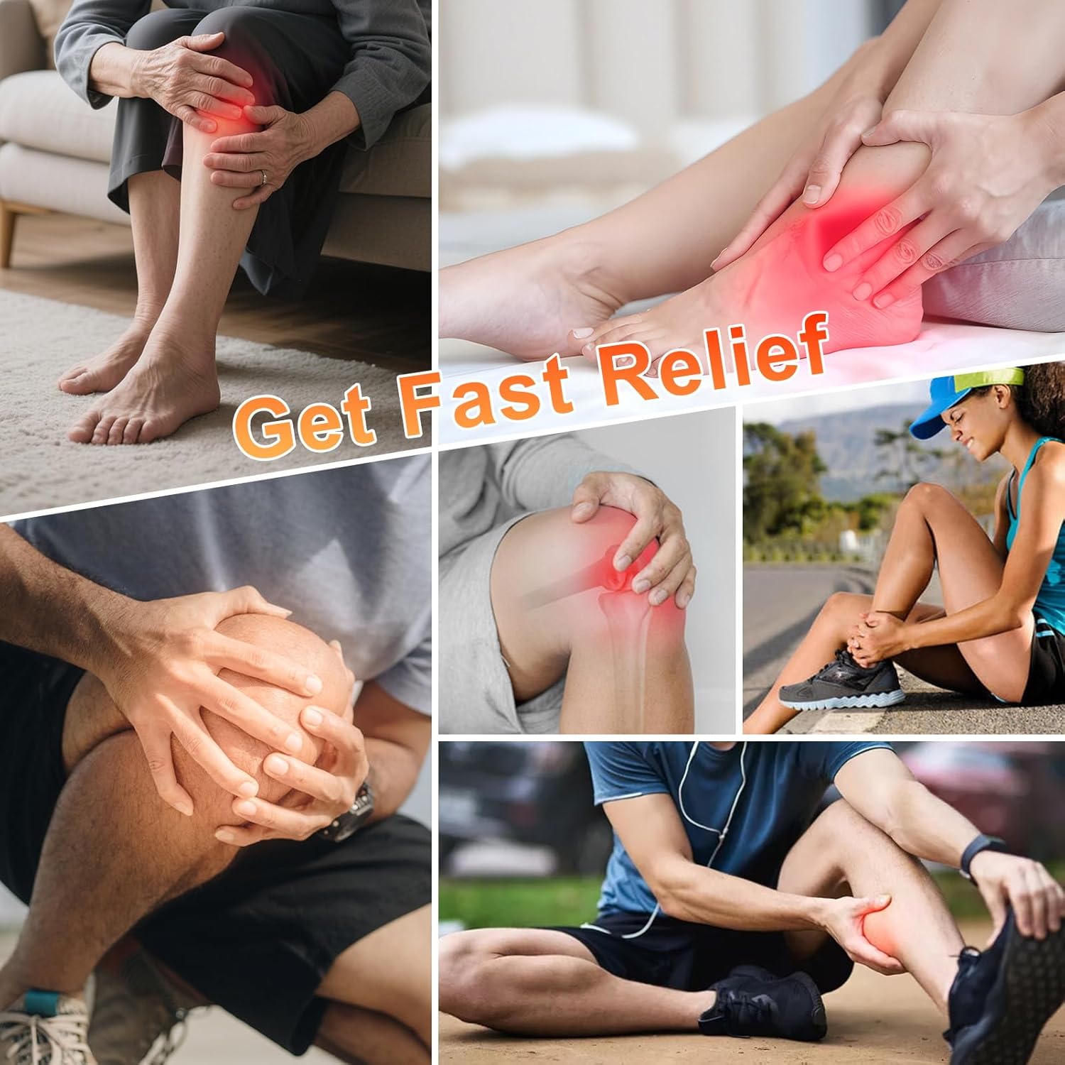 Red Light Therapy for Feet,4 Modes for Legs Ankle,Infrared Light Therapy Consisting of 420 Dual Wavelength LED,Adjustable Power and Time Controller - Image 7