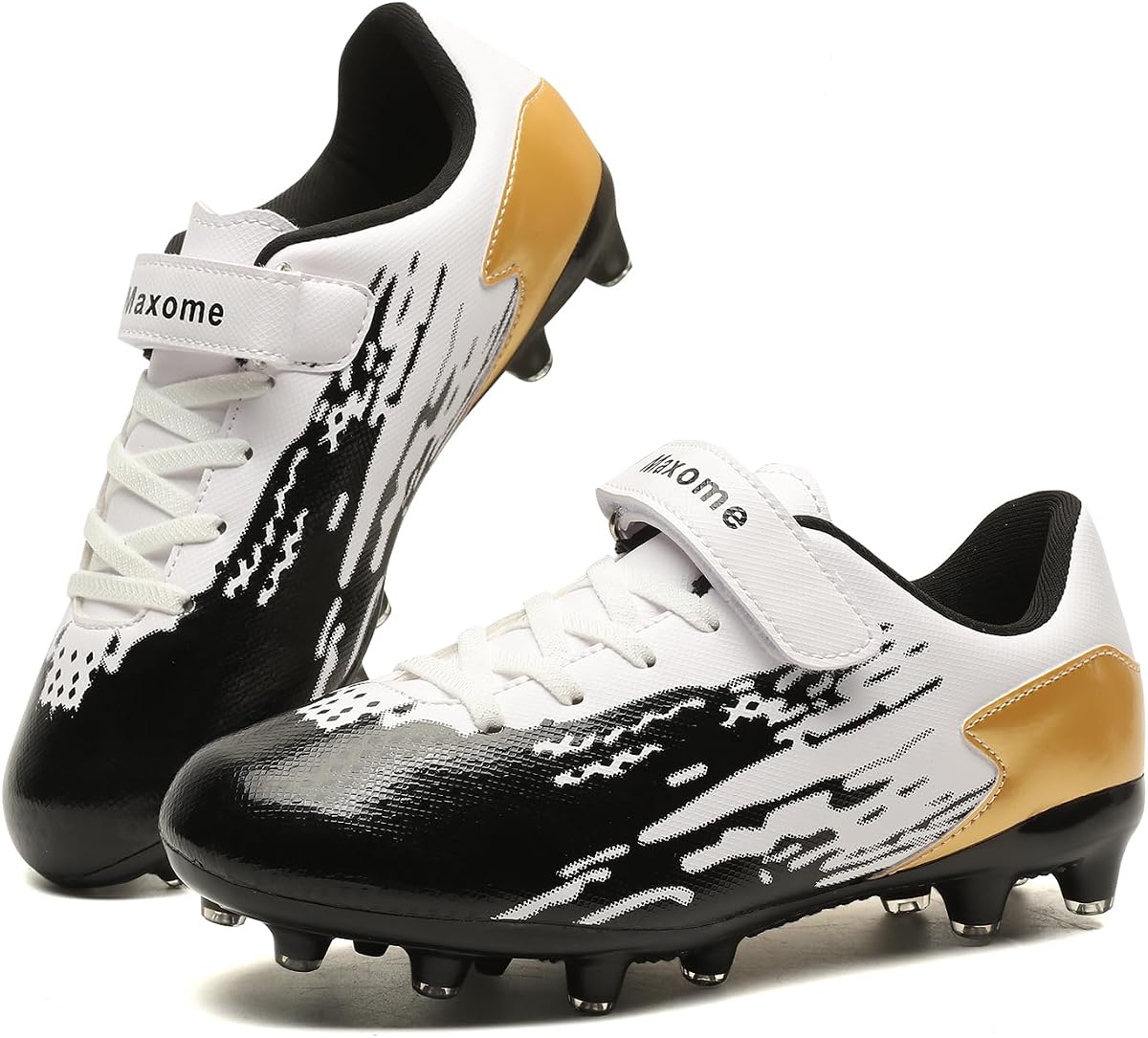 Kids Soccer Cleats Boys Girls Athletic Outdoor Youth Football Shoes Running & Training Lightweight Baseball Shoes(Little Kid/Big Kid)