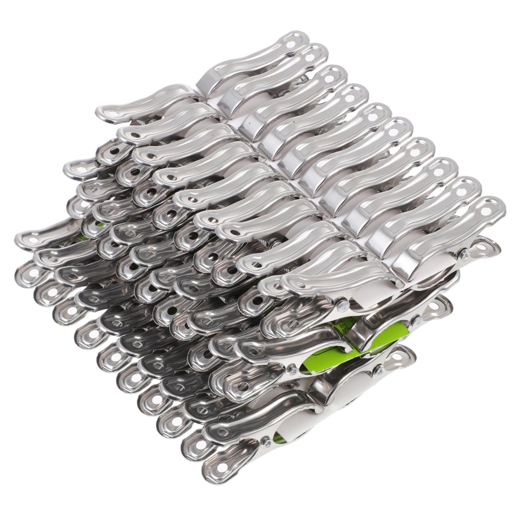 Pinza para Ropa del Hogar 60piezas Acero Inoxidable a Prueba de Viento