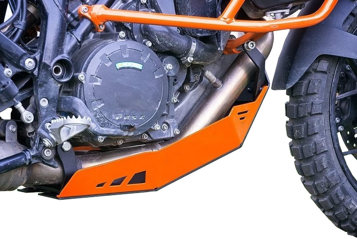Skid Plate for KTM 1090/1190 Adventure / 1290 Super Adventure 2015-2022 Black - Orange