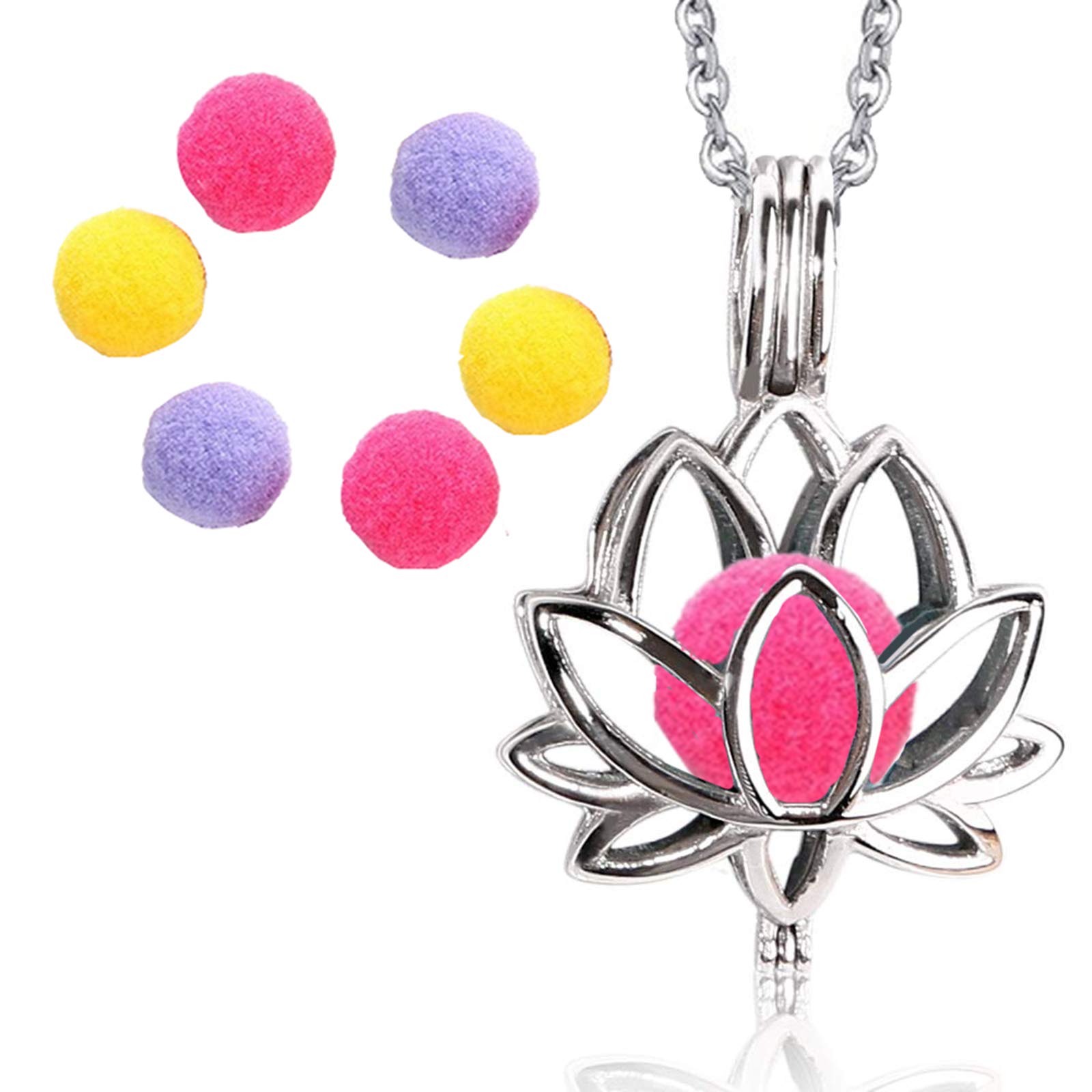 See full amazon price history chart for Zivom® Lotus Flower Aromatherapy Essential Oil Perfume Diffuser Openable Hollow Cage Silver Plated Pendant/Necklace Chain for Women; Girls Zivom® Lotus Flower Aromatherapy Essential Oil Perfume Diffuser Openable Hollow Cage Silver Plated Pendant/Necklace Chain for Women; Girls (B07XHR52QN) Amazon Price History, Amazon Price Tracker