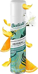 Batiste Shampoo a Seco Original 200ml - Remove Oleosidade, Refresca Rápido, Com Queratina, Livre de Sulfatos, Aroma Cítrico de Laranja e Bergamota, Cheiro Limpo e Refrescante - Produto Leve para Cabelos!