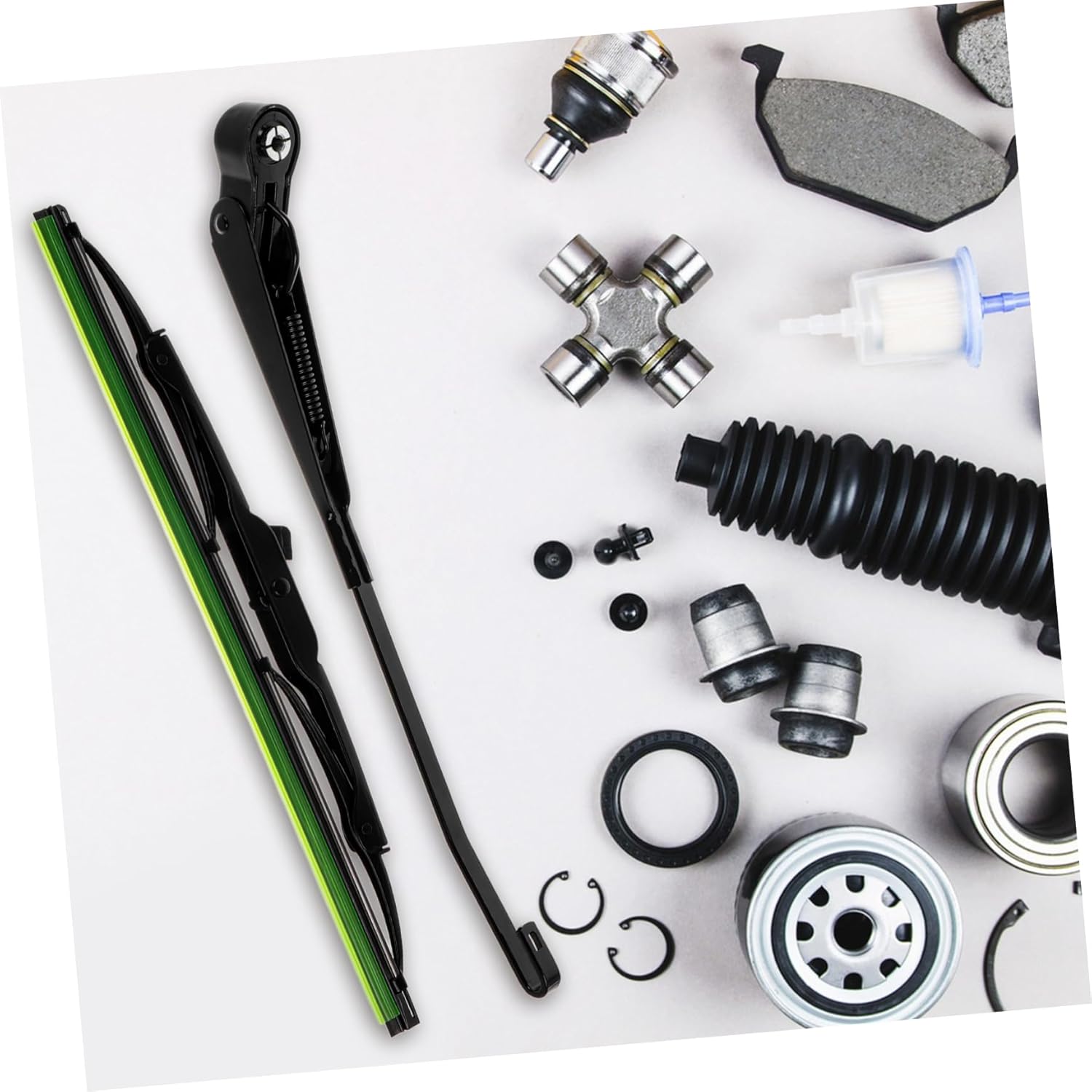 Ciieeo Rear Windshield Wiper Arm Kit for Vintage Complete Wiper Arm Removal Tool with Front Rear Wipers for Efficient Window Cleaning and Easy Installation