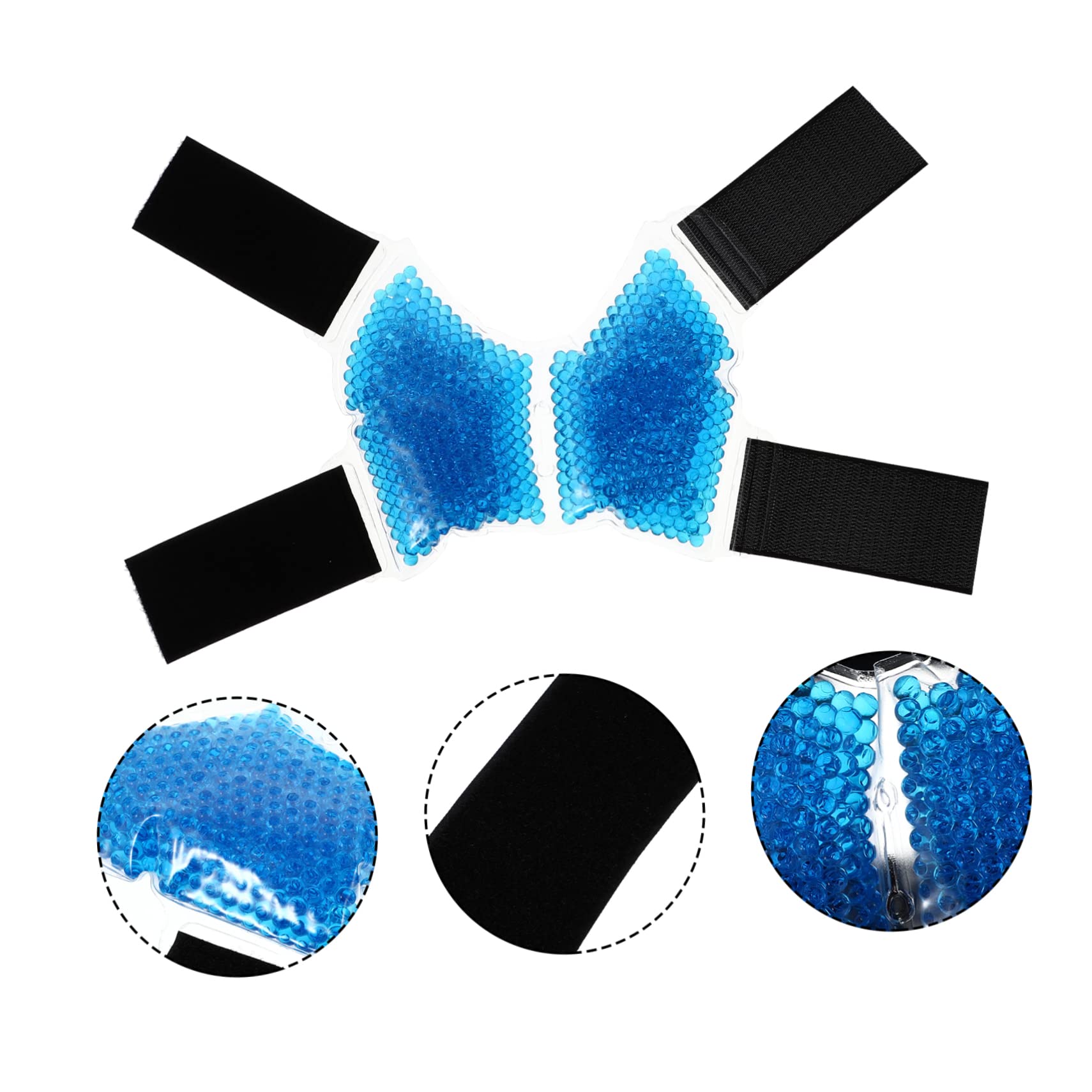Borsa per Impacco Caldo e Freddo alla Caviglia in Gel Pvc Morbido Riutilizzabile per Sport Casa Sollievo Gonfiore Piedi e Caviglie