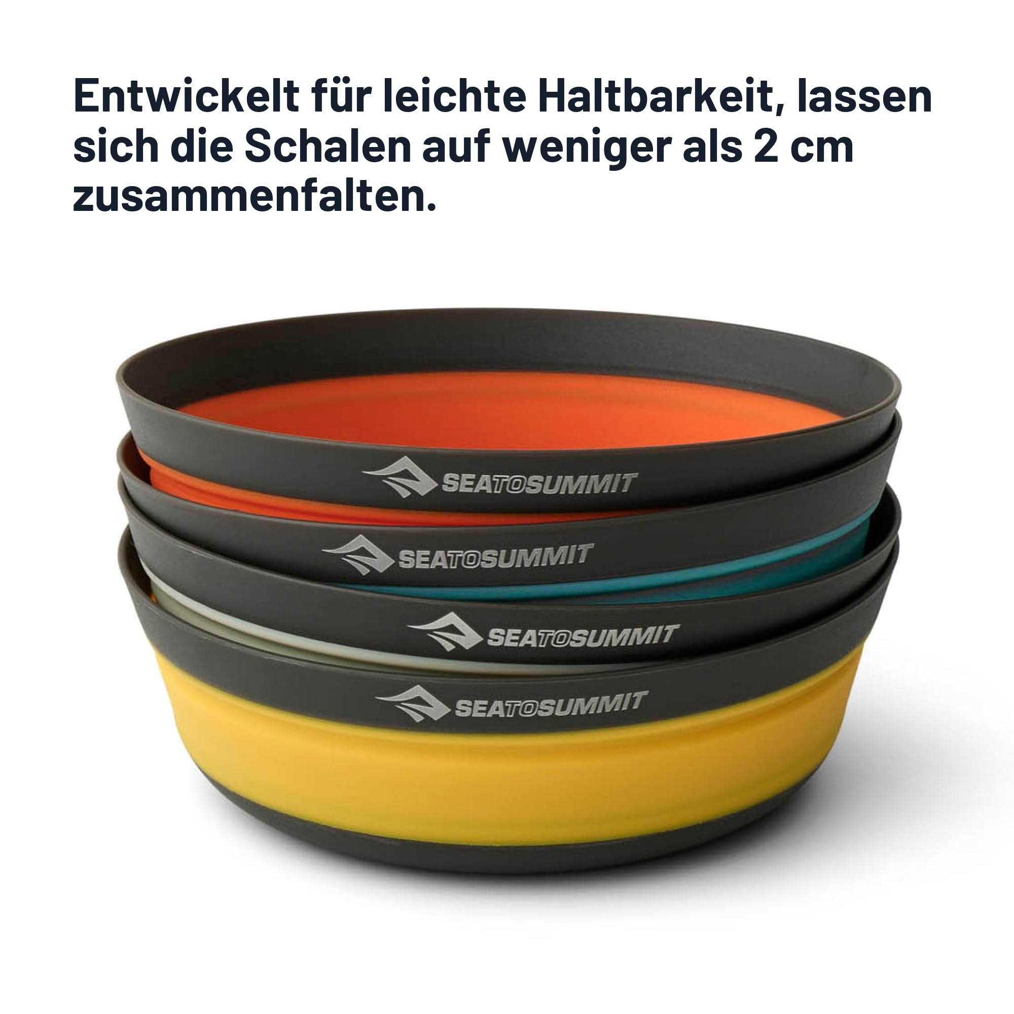 Sea to Summit Frontier UL Faltschüssel, groß, Schwefel, Syw-l Schwefelgelb-l