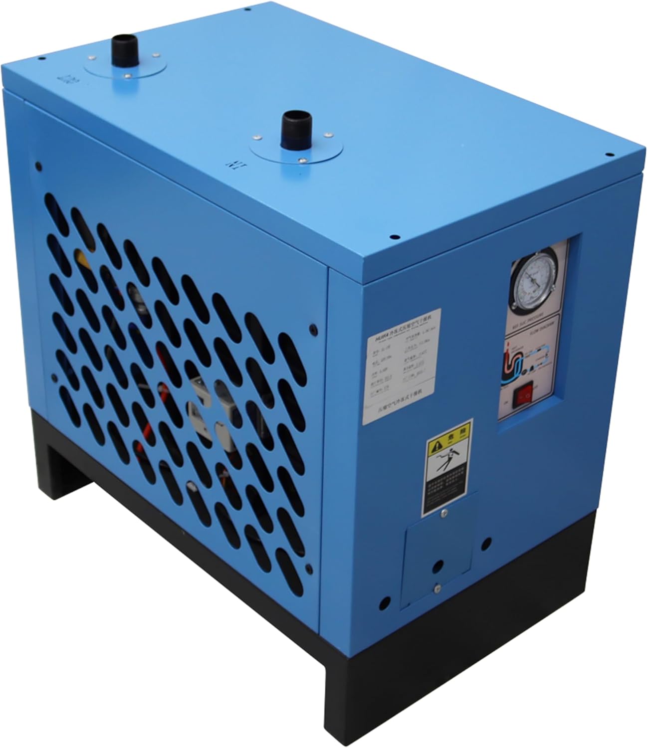 53CFM Refrigerated Dryer Air Compressor (10HP) High-Efficiency Compressed Air Dryer System for Water Oil Separation Freeze-Type Cooling Auto Drain 220V 800W