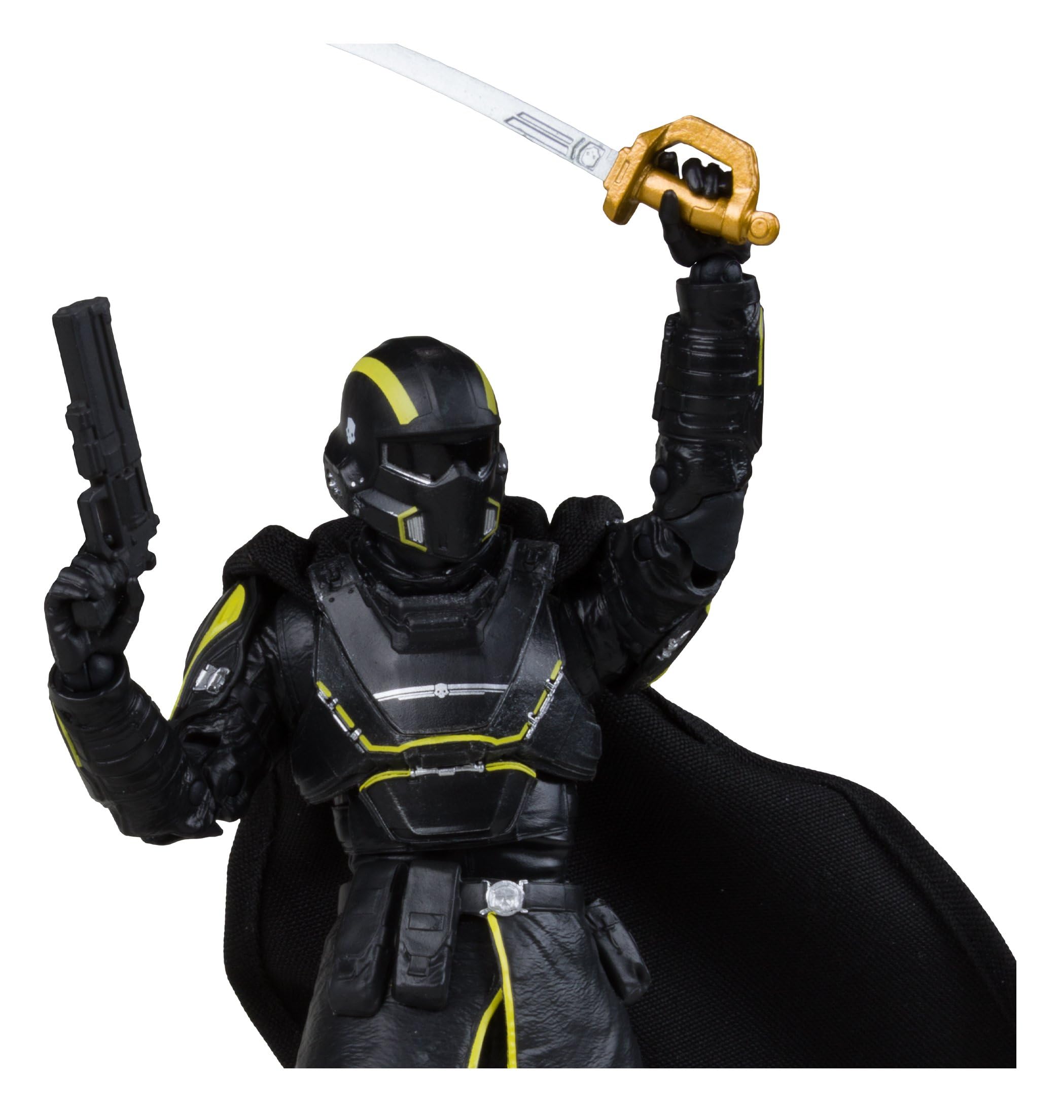 McFarlane Helldivers II Elite Edition B-01 Tactical #10 - Figura de acción (18 cm) | McFarlane Elite Edition #10 Deluxe Figura de 7 pulgadas con capa de artículos blandos, armas y base de exhibición